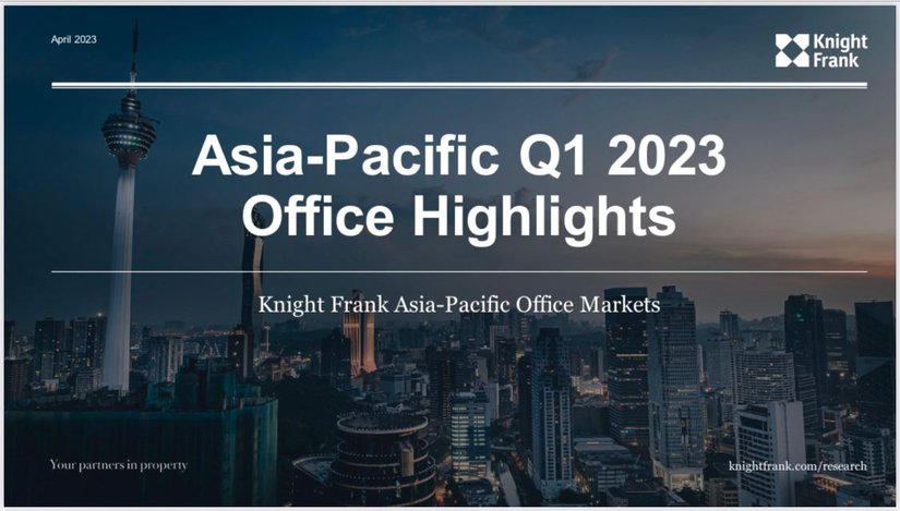 Asia Pacific Office Highlights Q1 2023 | KF Map Indonesia Property, Infrastructure